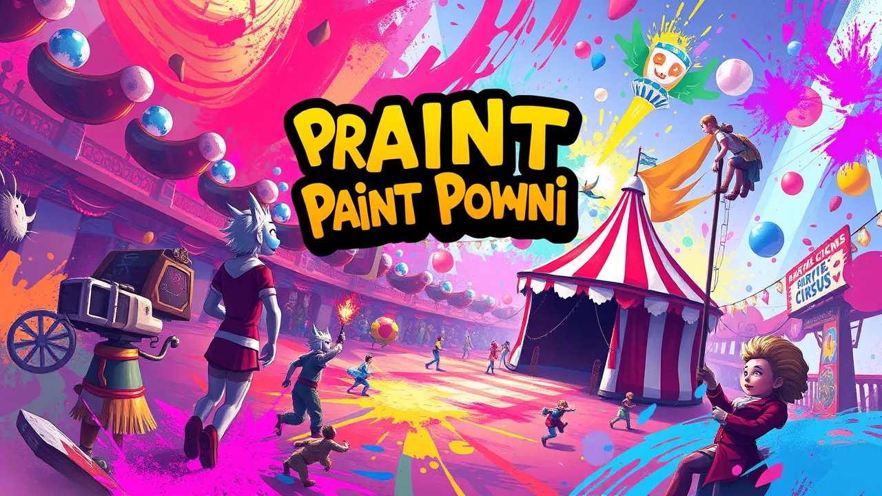 Painting Chaos with The Digital Circus Paint Pomni image