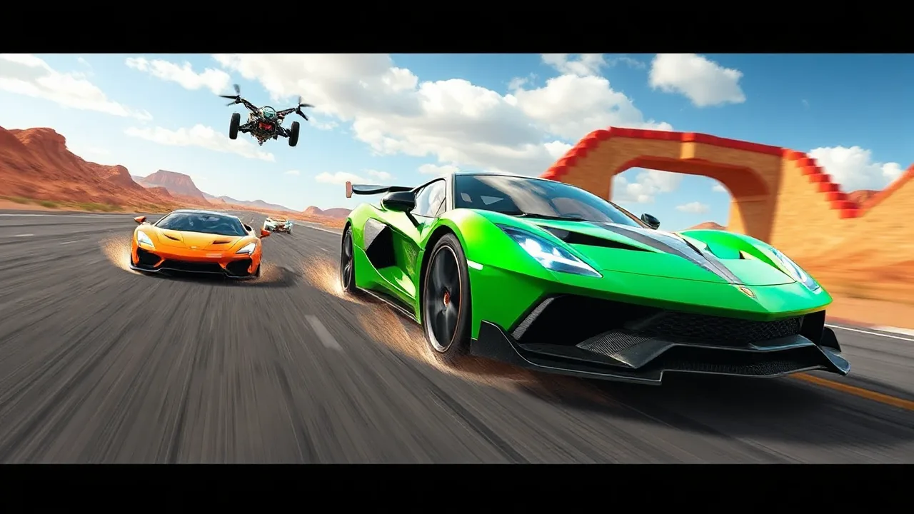 Extreme Stunt Car: Thrilling Arcade Racing image