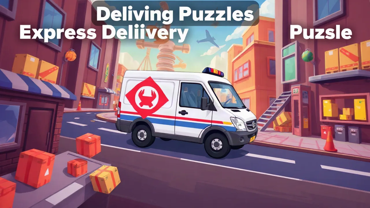 Delivering Puzzles with Express Delivery Puzzle image