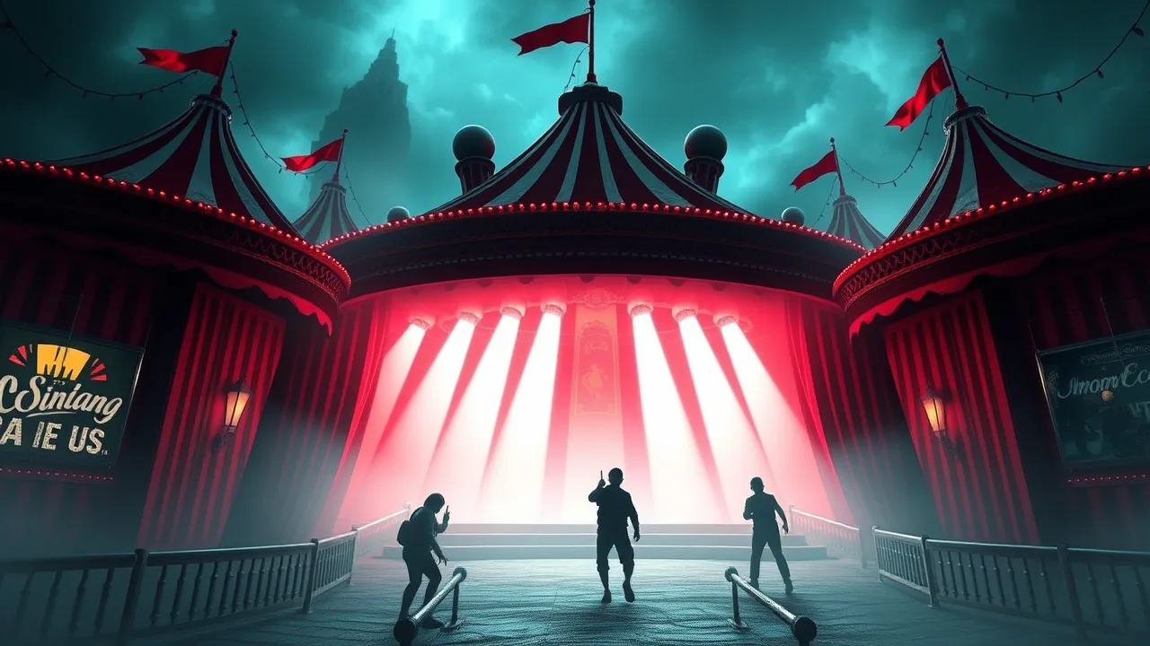 Escape the Haunting Digital Circus in Amazing Digital Circus Horror image