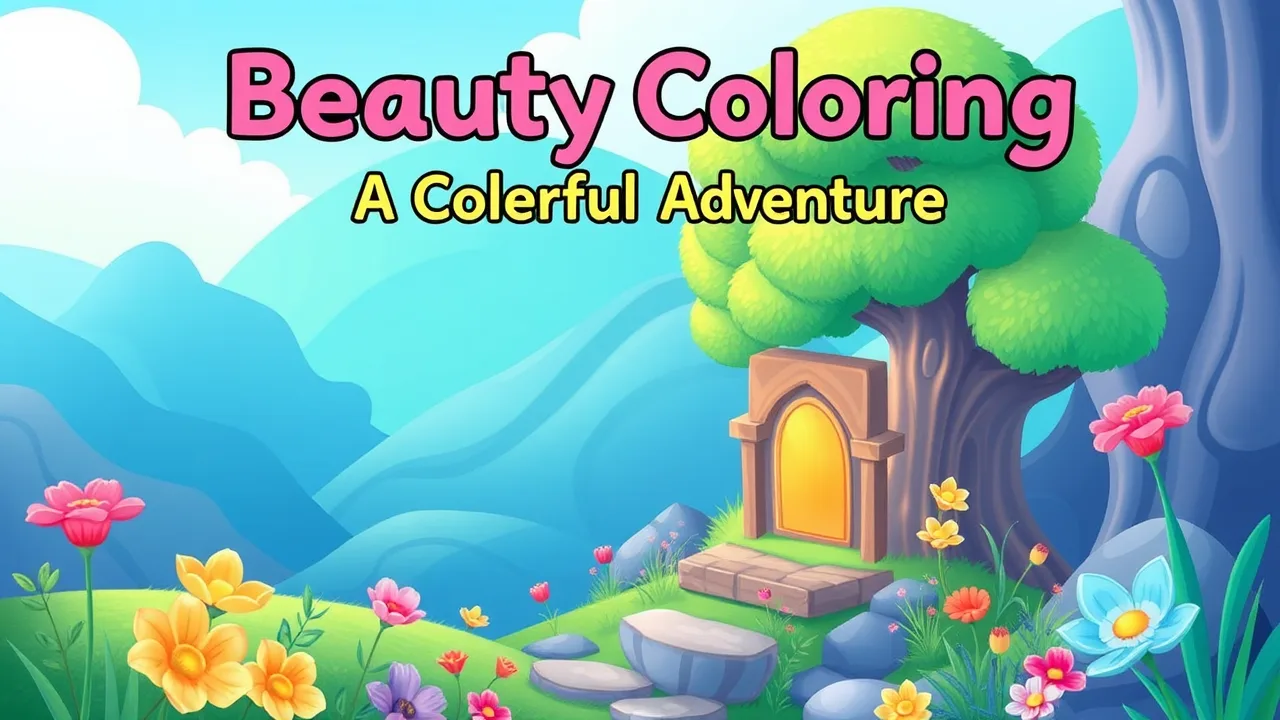 Beauty Coloring: A Colorful Adventure image