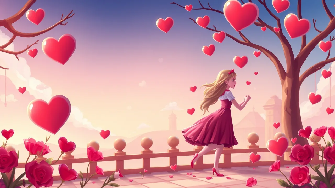 Romantic Match Tactics: Valentine Puzzle Challenge image