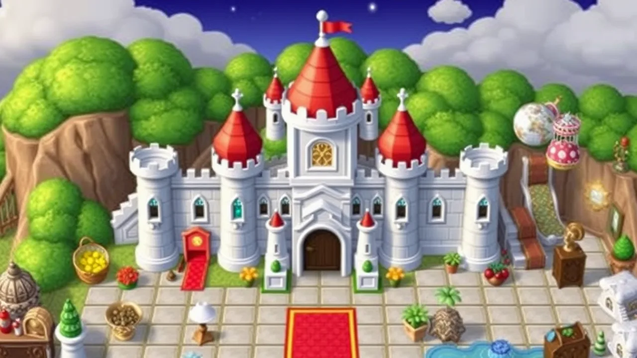 Design a Dream Castle with Design Diary Match 3 Home image