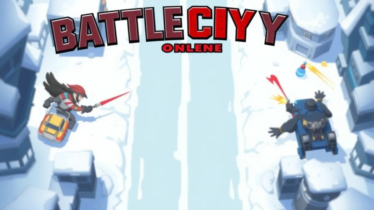 Battle City Online: Snow War IO Mastery image