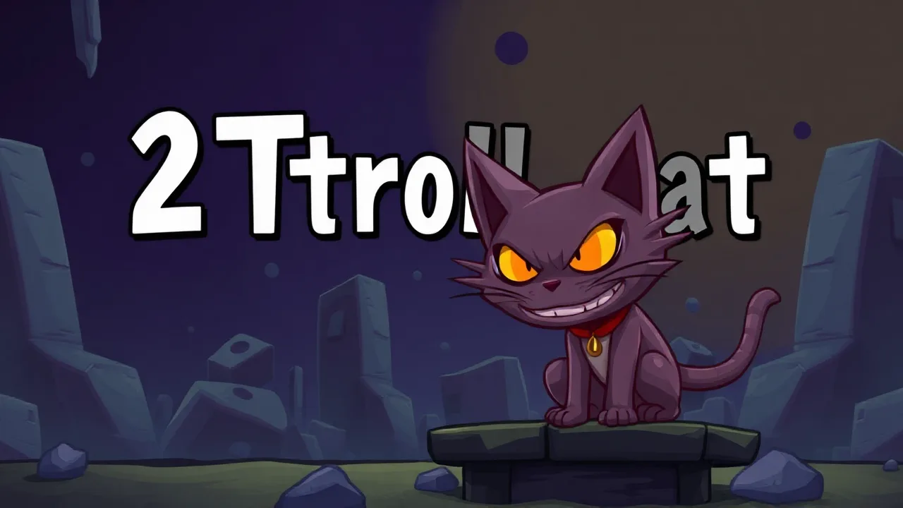 2Troll Cat: A Challenging Arcade Adventure image
