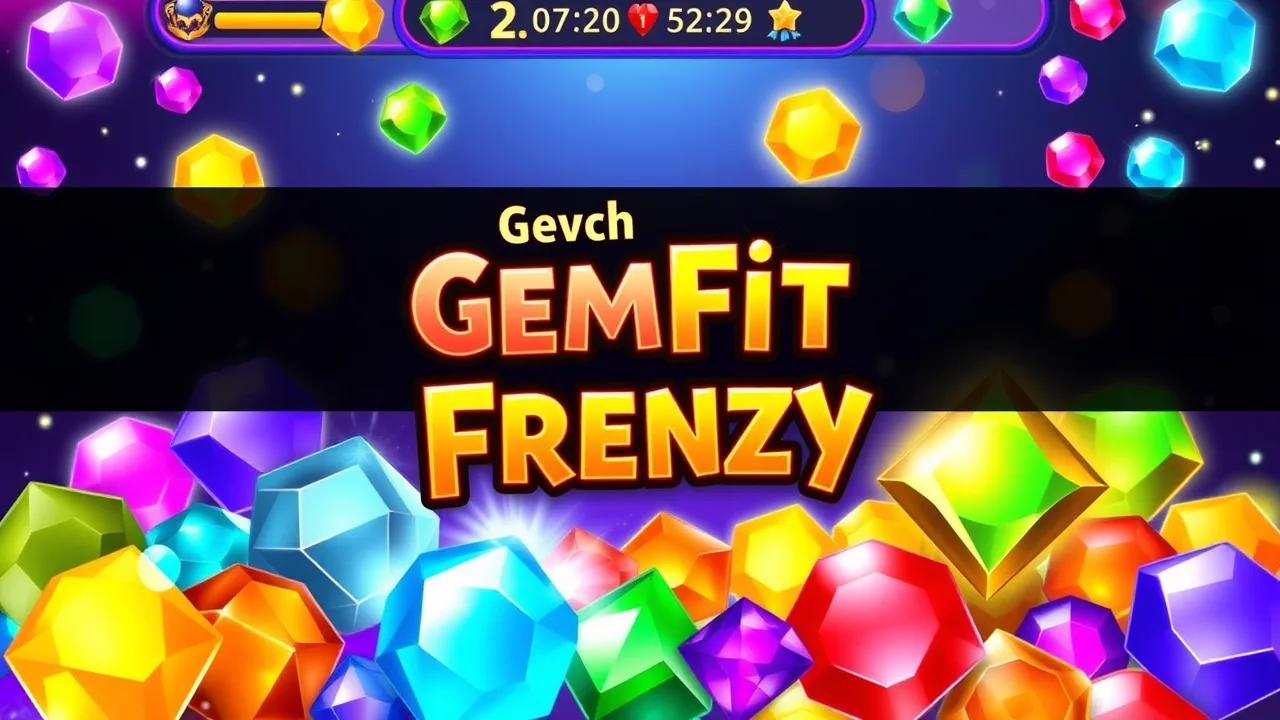 Try Your Luck with GemFit Frenzy Matching Puzzle Game image