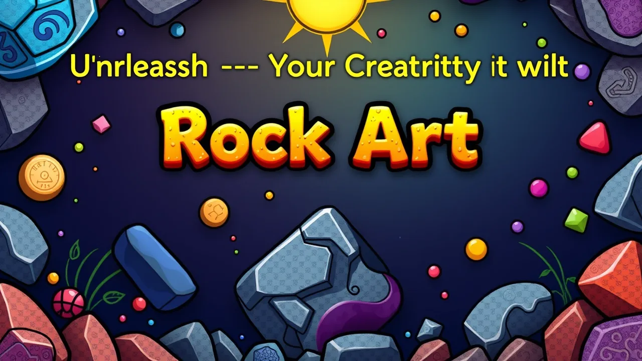 Unleash Your Creativity with Rock Art Puzzle Fun image