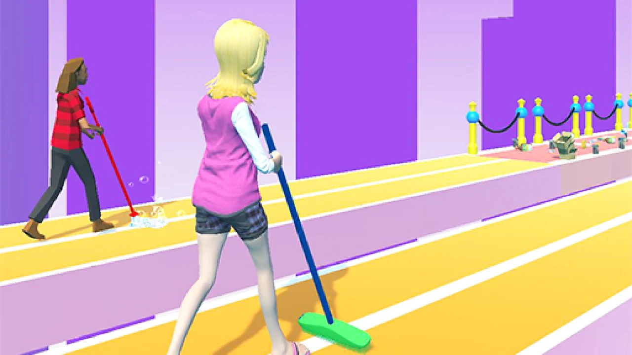 Cleaner Run: Speeding Past Obstacles with Style image