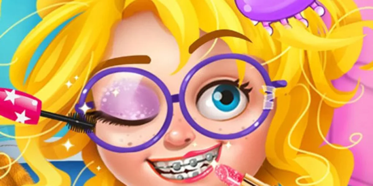 Styling Nerdy Girl Makeup Salon for a Racing Adventure image