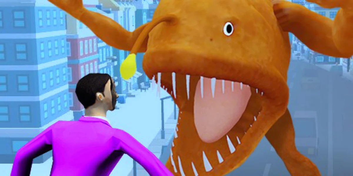 Draw to Fish Fight: Puzzle Battle for One image