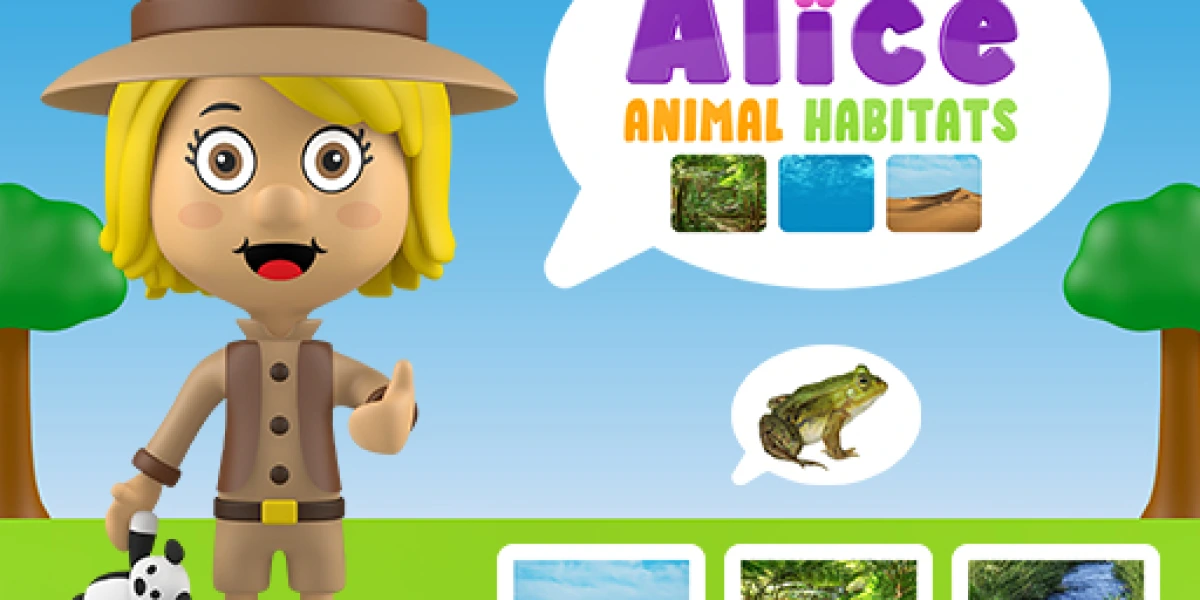 World of Alice Animal Habitat: Puzzle Gameplay for Kids image