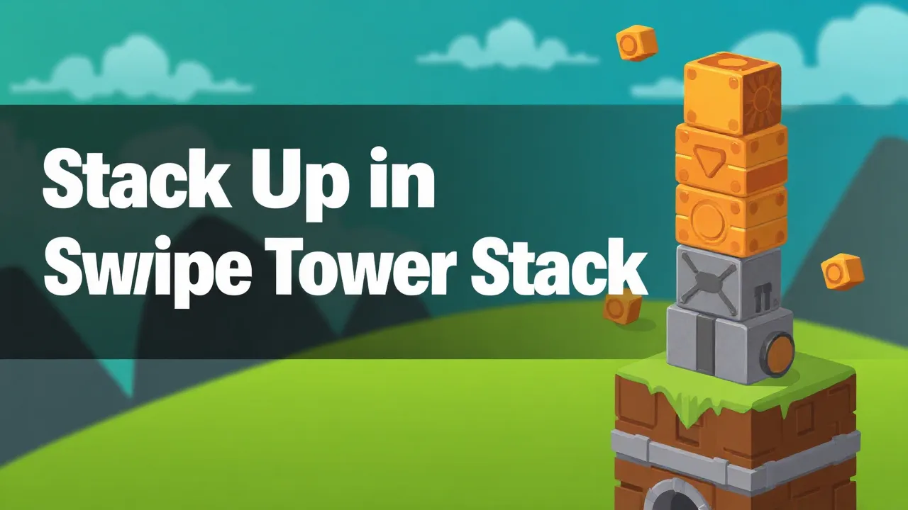 Stack Up in Swipe Tower Stack image