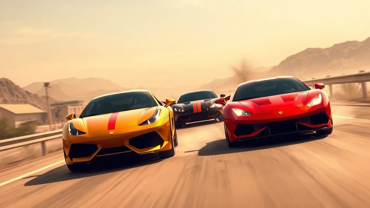 Desert Racing Meets Supercars in Highway Desert Race image
