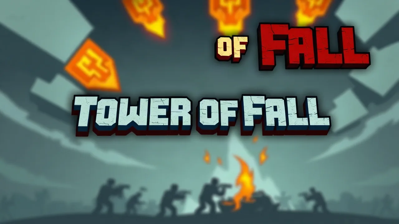 Tower of Fall: Blocky Zombie Battle image