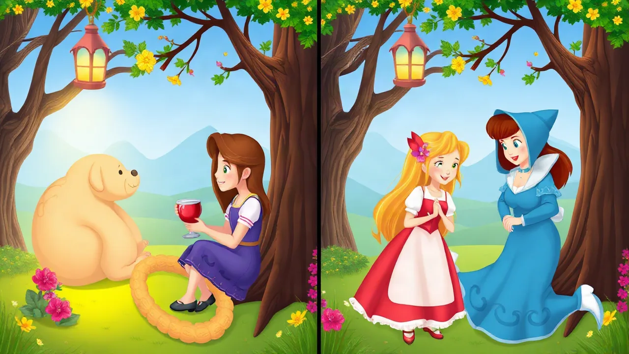 Find the Hidden Differences in Fairy Tale Find 5 image