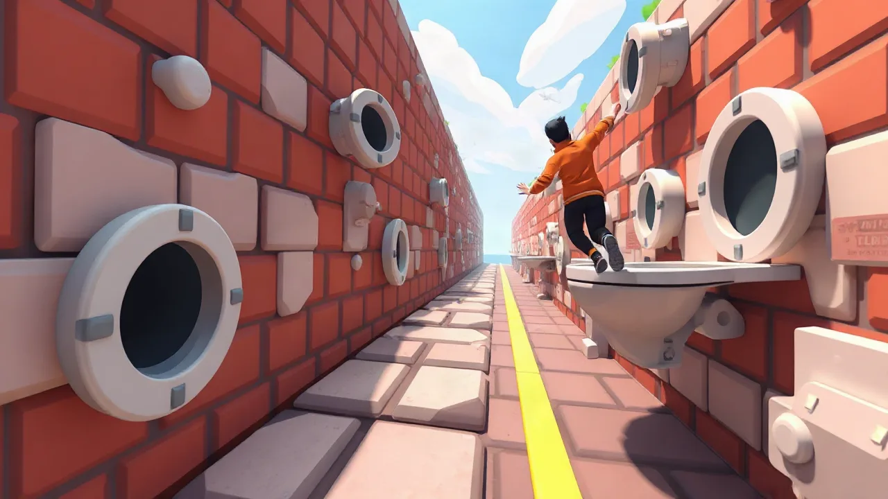 Unlock the Thrill of Skibidi Toilet Parkour Run 2024 image
