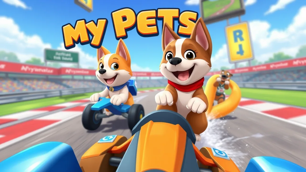 Unleash the Fun with My Pets Racing Adventures image