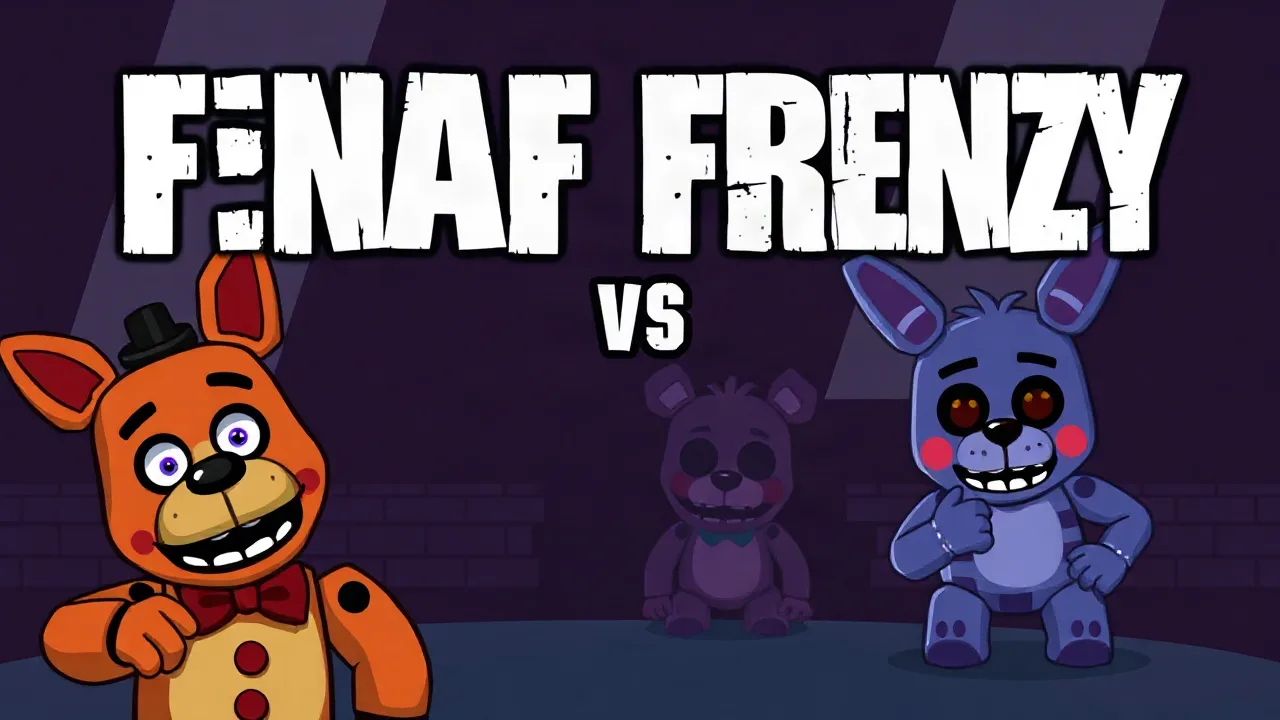 Fnaf Frenzy: Steve and Alex vs Fnaf Puzzle image