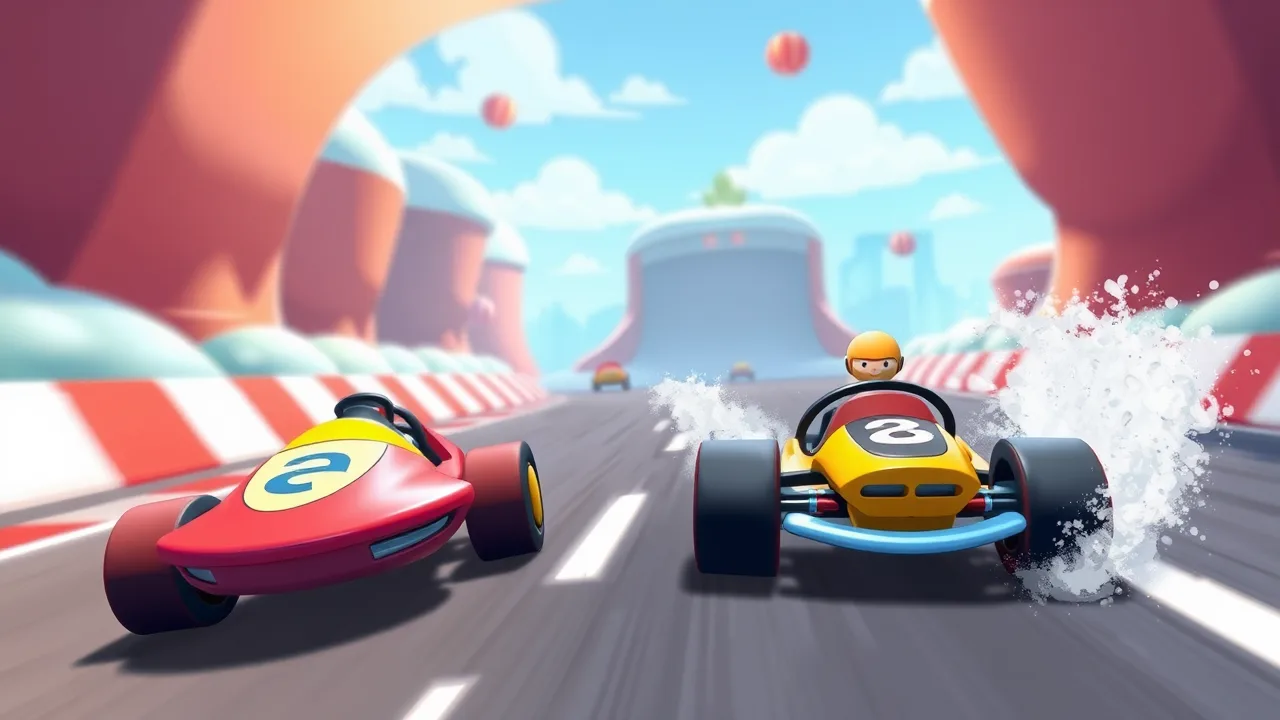 Revisit the Fun with Foam World Racing Games image