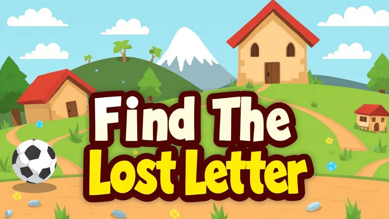 Find The Lost Letter: A Kid's Puzzle Adventure image