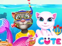 Angela Valentine Story Deep Water background