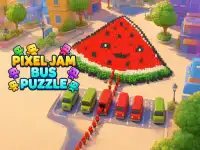 Pixel Jam Bus Puzzle background