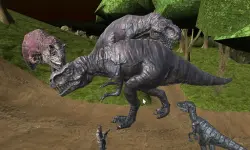 Midnight multiplayer dinosaur hunt