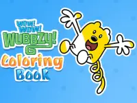Wow Wow Wubbzy Coloring Book background