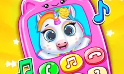 Baby Princess Unicorn Mobile Phone