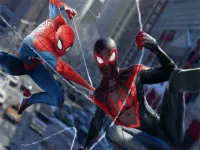 Spiderman 2 Web Shadow background