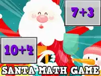 Santa Math Game background