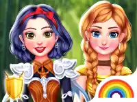 Princesses As Ancient Warriors background