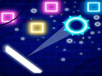 Brick Breaker Neon background