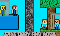 Save Obby and Noob Two players