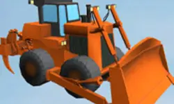 Bulldozer Crash Race - Mad 3D Racing Game