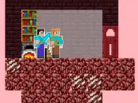 Alex and Steve Nether background