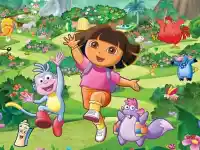 Dora memory cards background