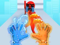 Elemental Gloves Magic Power background