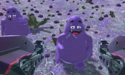 Grimace Dead Island Shooting